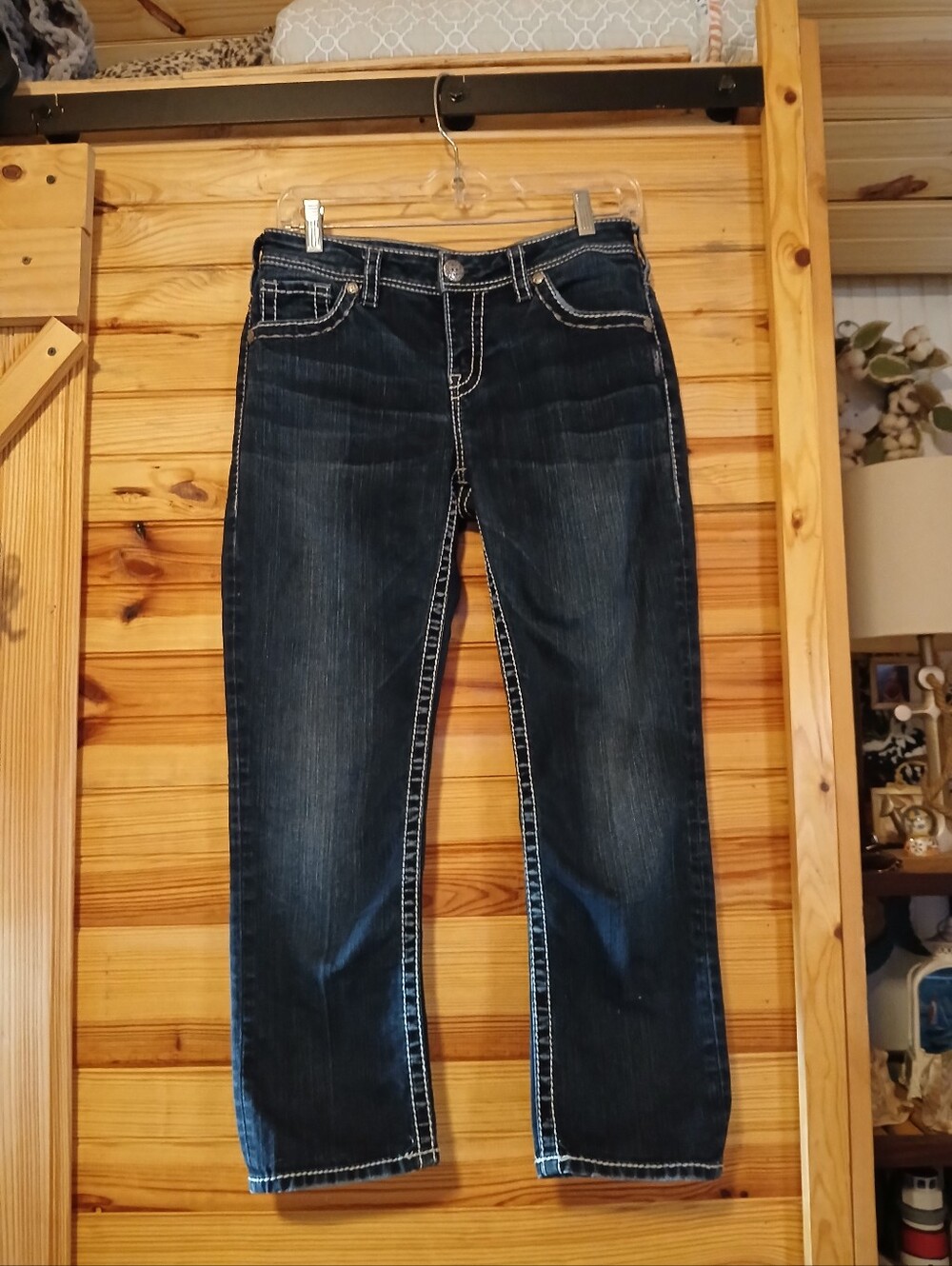 Silver  Capris Size 29